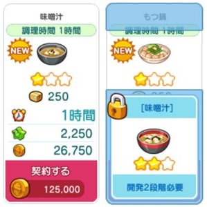 常時販売調理食品(2種) 