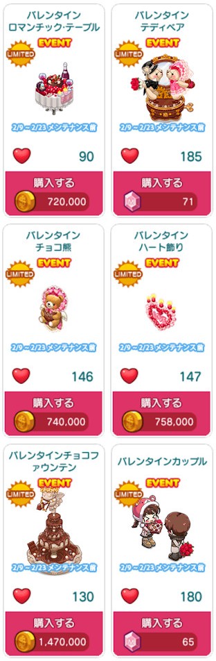 対象アイテム一覧2