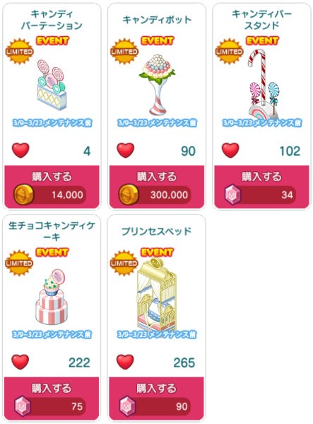 対象アイテム一覧2