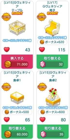 対象アイテム一覧4